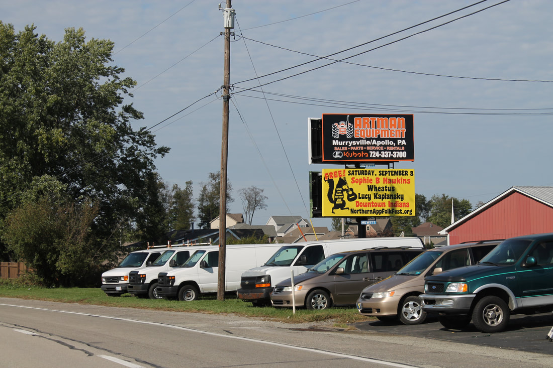 Hewitt Outdoor billboard on Route 66 in Delmont, PA